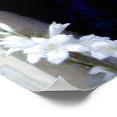 Bouguereau - La Vierge au Lys Poster (Ecke)