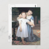 Bouguereau - Le Coquillage Postkarte (Vorne/Hinten)