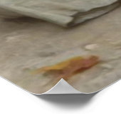 Bouguereau - Le Déjeuner du Matin Poster (Ecke)