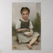 Bouguereau - Le Déjeuner du Matin Poster (Vorne)