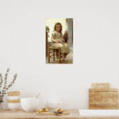 Bouguereau - Le Gouter Poster (Küche)