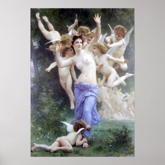 Bouguereau - Le Guepie Poster (Vorne)