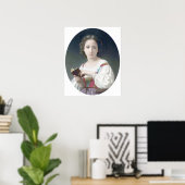 Bouguereau - Le Livre d'Heures Poster (Heimbüro)