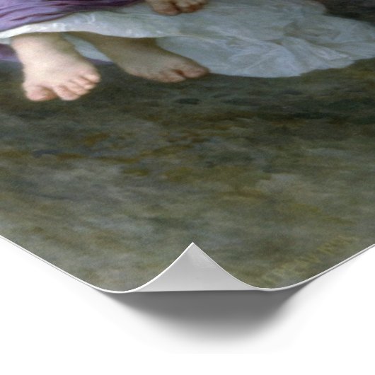 Bouguereau - Le Ravissement de Psyche Poster (Ecke)