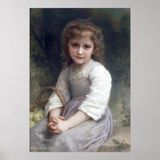 Bouguereau - Les Pommes Poster (Vorne)