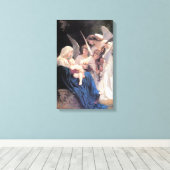 Bouguereau - Lied der Engel Leinwanddruck (Insitu (Holzboden))