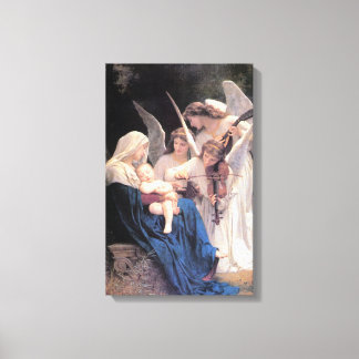 Bouguereau - Lied der Engel Leinwanddruck