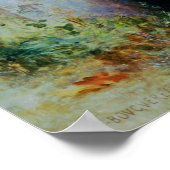 Bouguereau - Lied der Nachtigall Poster (Ecke)