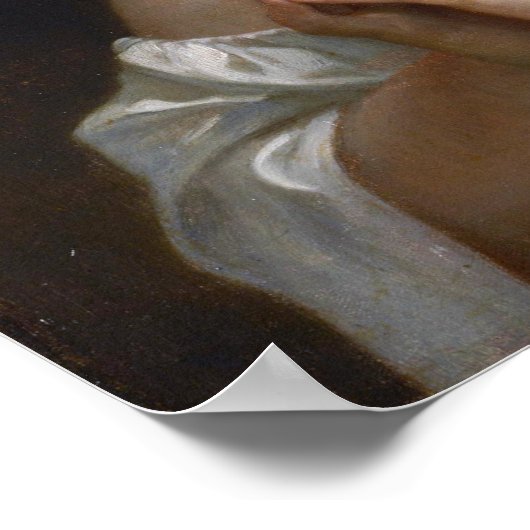 Bouguereau - Little Girl Poster (Ecke)