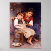 Bouguereau - Little Sulky 1888 Poster (Vorne)