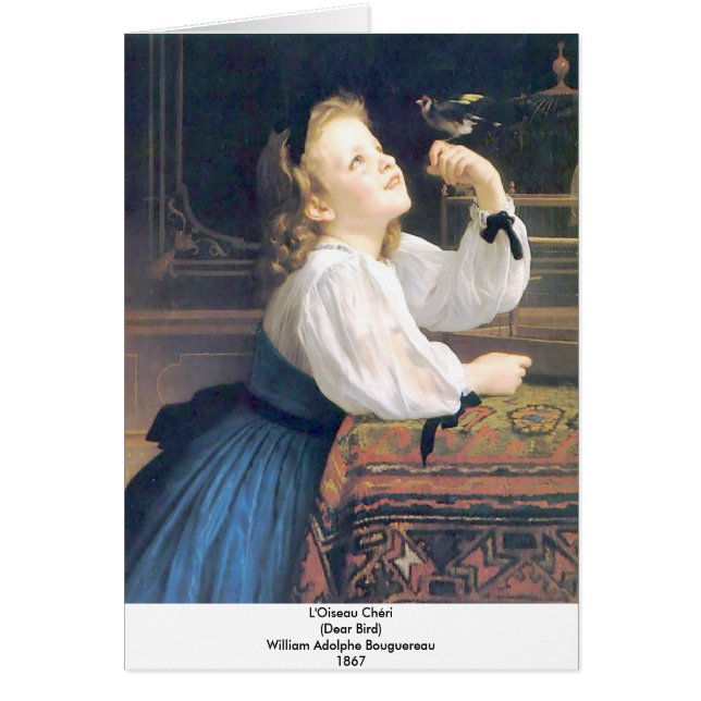 Bouguereau - L'Oiseau Cheri (Vorne)