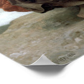 Bouguereau - L'Orage Poster (Ecke)