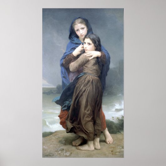 Bouguereau - L'Orage Poster (Vorne)