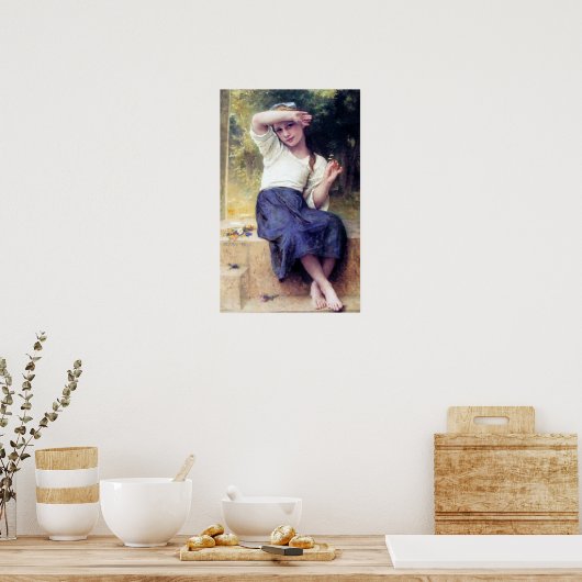 Bouguereau - Marguerite Poster (Küche)