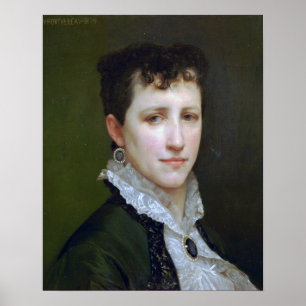 Bouguereau - Miss Elizabeth Gardner 1879 Poster