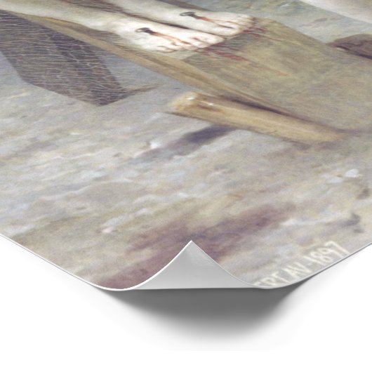 Bouguereau - Mitgefühl Poster (Ecke)