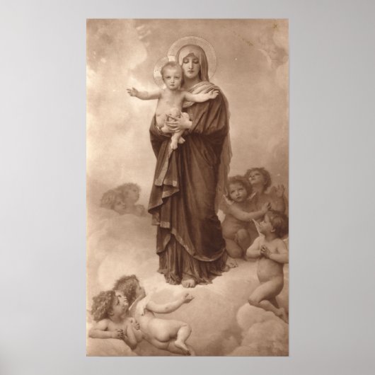 Bouguereau - Notre-Dame des Anges Poster (Vorne)