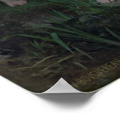 Bouguereau - Nymphen und Satyr, 1873 Poster (Ecke)