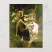 Bouguereau - Nymphes et Satyre Postkarte (Vorderseite)