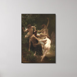 Bouguereau Nymphs und Satyr Leinwanddruck