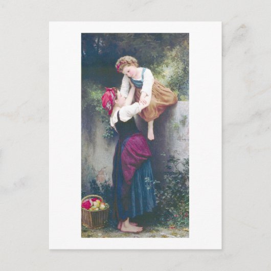 Bouguereau - Petites Maraudeuses Postkarte (Vorderseite)