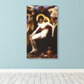 Bouguereau Pieta Canvas Print Leinwanddruck (Insitu (Holzboden))