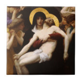 Bouguereau Pieta-Fliese Fliese (Vorderseite)