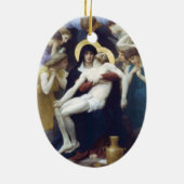 Bouguereau - Pietà Keramik Ornament (Hinten)