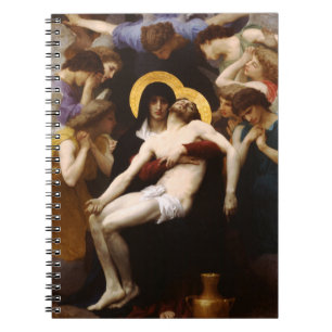 Bouguereau Pieta-Notizbuch Notizblock