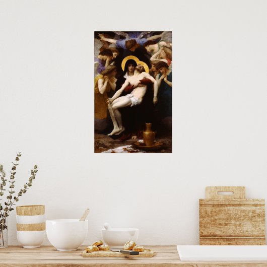 Bouguereau Pieta Poster (Küche)