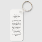 Bouguereau Pietà Schlüsselanhänger (Rückseite)