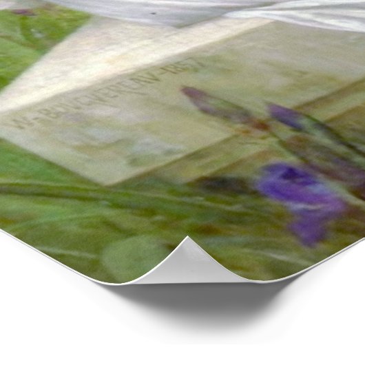 Bouguereau - Reflexion Poster (Ecke)