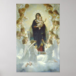 Bouguereau - Regina Angelorum Poster