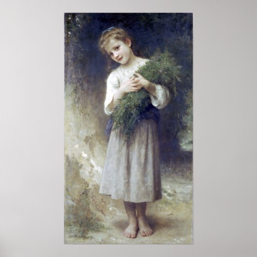 Bouguereau - Retour des Champs Poster (Vorne)