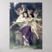 Bouguereau - Reve de Printemps Poster (Vorne)