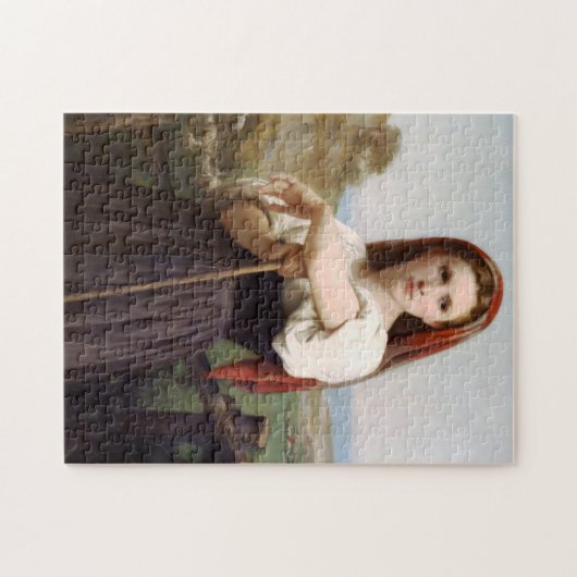 Bouguereau Shepherdess Puzzle (Horizontal)