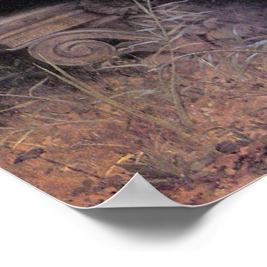 Bouguereau-Song der Engel Poster (Ecke)