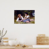 Bouguereau - The Nut Gatherers 1882 Poster (Küche)