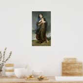 Bouguereau - Weit weg von Zuhause 1874 Poster (Küche)