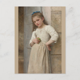 Bouguereau Yvonne vor der Tür Postkarte