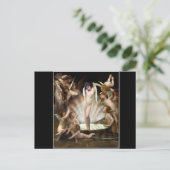 Bouguereau's Angels Surround Cupid Postkarte (Stehend Vorderseite)
