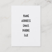 Bouguereau's Angels Surround Cupid Visitenkarte (Rückseite)