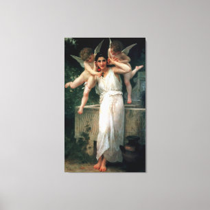 Bouguereau's Classic 1893 Malerei - Jugend Leinwanddruck