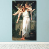 Bouguereau's Classic 1893 Malerei - Jugend Leinwanddruck (Insitu (Holzboden))