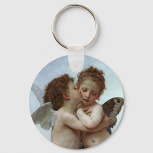 Bouguereau's L'Amour et Psyche, enfants (Cupid) Schlüsselanhänger