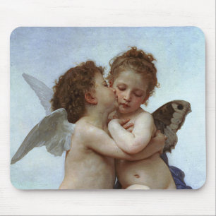 Bouguereaus L'Amour et Psyche, enfants (Cupido) Mousepad