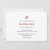 Bouillabaisse Beach Cookout Party Einladungen (Vorderseite)