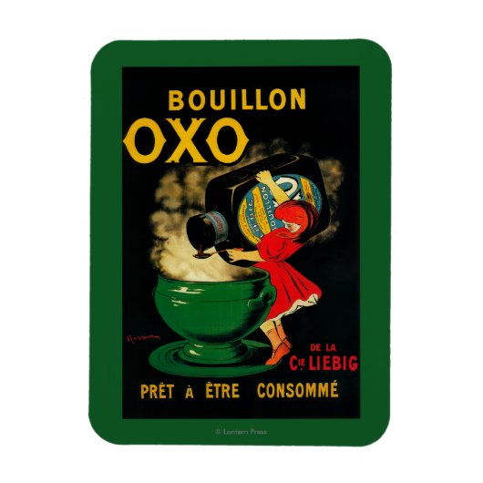 Bouillon OXO Vintag PoseterEurope Magnet (Vertikal)