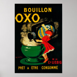 Bouillon OXO Vintag PoseterEurope Poster