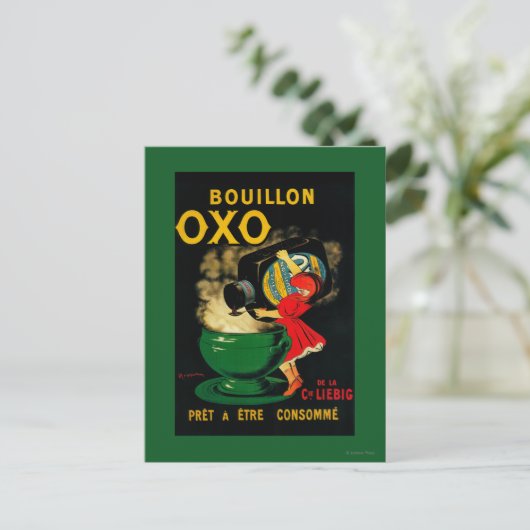 Bouillon OXO Vintag PoseterEurope Postkarte (Stehend Vorderseite)